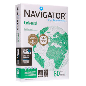 Papel fotoc&oacute;pia navigator din a4pack 500 folhas 80 gr.