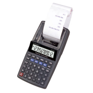 Calculadora Q-connect com
impress&atilde;o papel