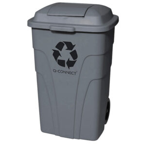 Contentor de lixo q-connect
pl&aacute;stico com 2 rodas