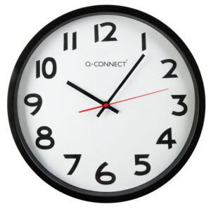 Rel&oacute;gio de parede
redondo em pl&aacute;stico