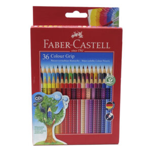 L&aacute;pis Castell Grip Aguarel&aacute;vel caixa de 36
