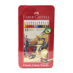 L&aacute;pis cor Hexa caixa de Metal