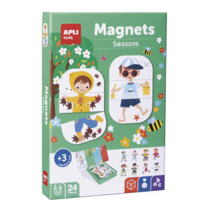 Jogo Magnets Esta&ccedil;&otilde;es (+3)